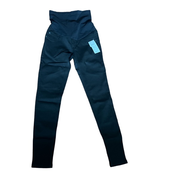 Motherhood Maternity Super Stretch Secret Fit Over The Belly Ankle Length Jeans - Picture 2 of 5